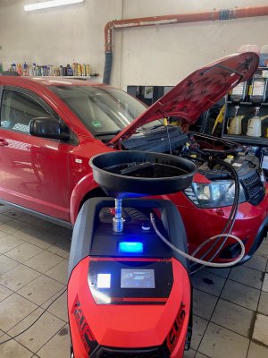 Výměna oleje v automatické převodovce